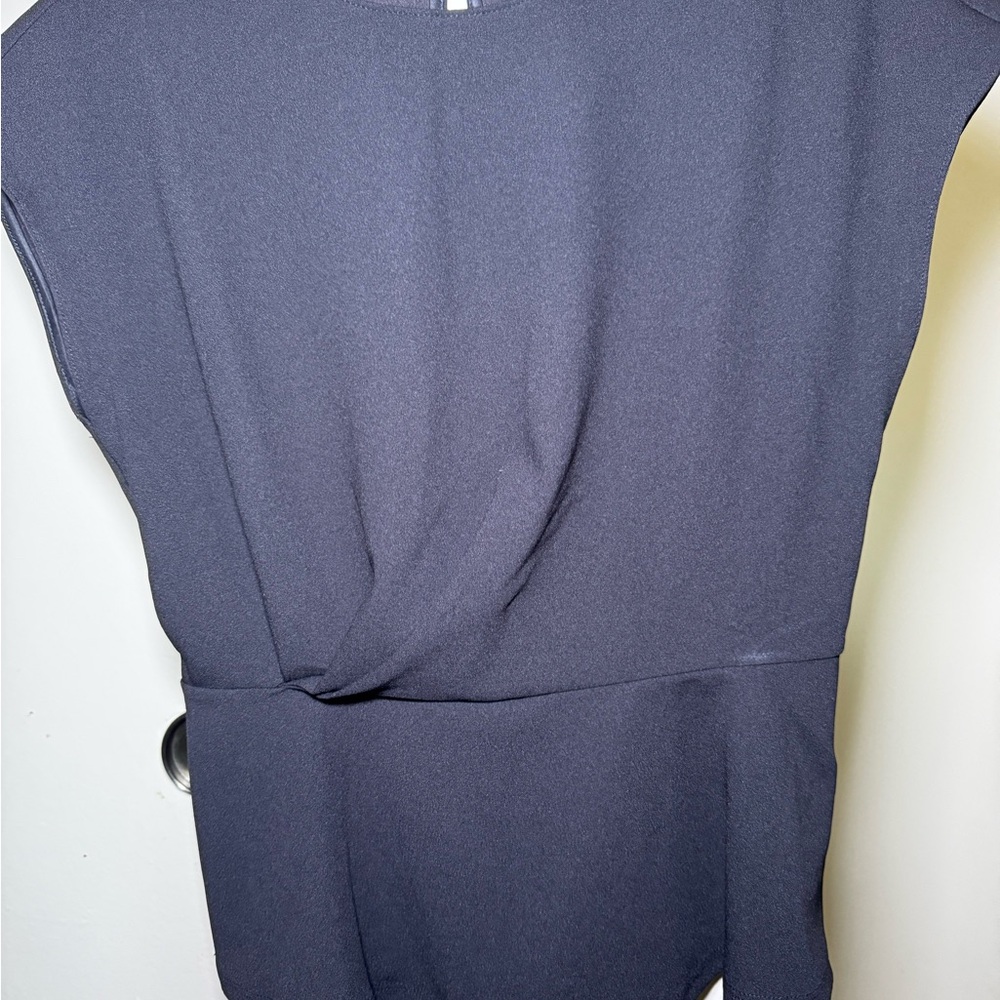Macy's Navy Blue Women's Blouse
